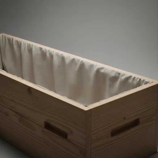 Serene casket — FSC pine